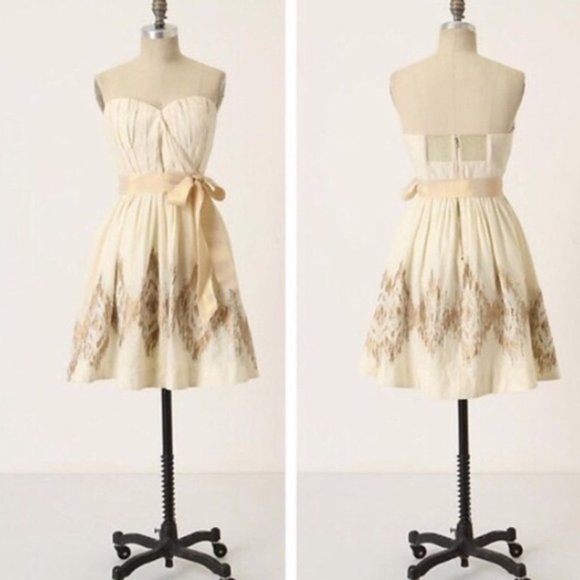 Moulinette Soeurs Windcatcher Strapless Dress - Picture 1 of 12